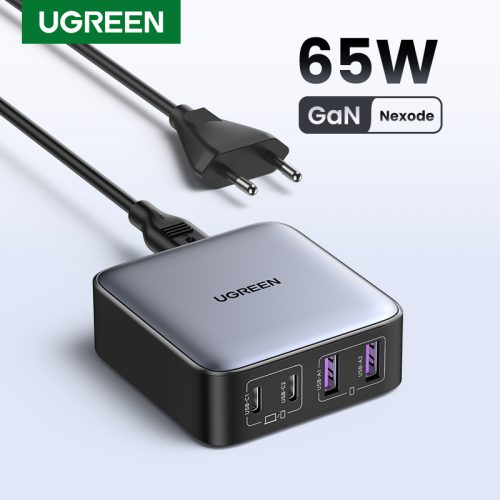 רק 19.5$/63 ש״ח לעמדת הטעינה השולחנית ‎UGREEN 65W GaN‎ עם 4 יציאות טעינה מהירה!!