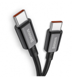 רק 8.99$ לכבל הטעינה המהיר מבית באסאוס Baseus 100W USB-C to USB-C!!