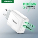 רק 14.89$ למטען המהיר הנהדר מבית יוגרין Ugreen 36W התומך בכל טכנולוגיות הטעינה המהירה!!