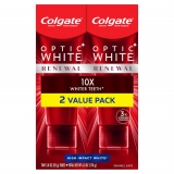 רק 10.7$\37 ש"ח (משלוח חינם בהגעה לסכום כולל של 49$ ומעלה) לזוג משחות שיניים Colgate Optic White מהסדרה החזקה המלבינה פי 10 ממשחת הלבנה רגילה!!