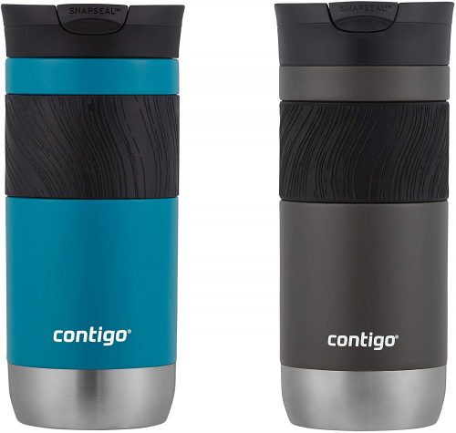 רק 23.6$\89 ש"ח (משלוח חינם בהגעה לסכום כולל של 49$ ומעלה) ל 2 יחידות של הכוס התרמית הנהדרת של קונטיגו Contigo Byron SNAPSEAL!!