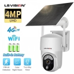רק 142 ש״ח עם הקופון IFPXQBUE למצלמה חיצונית אלחוטיות מבית LS VISION עם קישוריות Wifi או 4G, עם סוללה מובנית, פאנל סולארי!!
