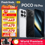 רק 396$/1420 ש״ח עם הקופון CDIL5 לסמרטפון הכי מבוקש בגרסה החדשה והמשודרגת POCO F6 Pro!!