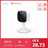 רק 26$\95 ש"ח עם הקופון JULYUP3 למצלמת האבטחה הנהדרת eufy Security Solo IndoorCam C24!!