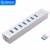 רק 9$ עם הקופון OLQ6SRBJRO13 להאב 7 כניסות USB 3.0 מבית אוריקו ORICO!! 