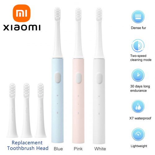 רק 7.2$/24 ש״ח למברשת שיניים סונית חשמלית של Xiaomi מדגם T100 – טעינה ב־USB, סוללה שמחזיקה כ־30 יום, עמידות למים וניקוי יעיל ויסודי!!