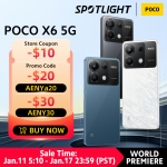 רק 193$/698 ש״ח עם הקופון CDIL3 לסמארטפון הלוהט החדש מבית שיאומי POCO X6 5G בגירסא הגלובלית!! 