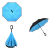דיל מקומי: מטריה מתהפכת במבצע 1+1 במתנה!! רק 55 ש"ח לזוג מטריות!!