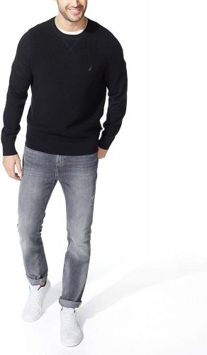 החל מ 79 ש"ח (משלוח חינם בהגעה לסכום כולל של 49$ ומעלה) לסריג לגבר המומלץ הרשמי של אמזון מבית Nautica במגוון צבעים לבחירה!! בארץ המחיר 280 ש״ח!!