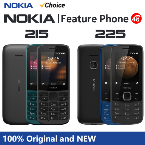 רק 38$/126 ש״ח עם הקופון IL0004 לטלפון Nokia 215 4G עם מקלדת עברית!! בארץ המחיר 280 ש״ח!!