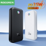 רק 26.5$/99 ש״ח למטען נייד מהיר וחזק Rocoren 35W PD 20000mAh!!