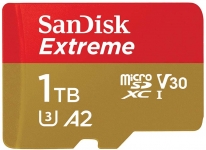 רק 174$\595 ש"ח מחיר סופי כולל הכל עד דלת הבית לכרטיס זיכרון ענק ומהיר – SanDisk Extreme 1TB!! בזאפ המחיר שלו 1634 ש"ח!!