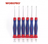 רק 4.69$ לסט 6 מברגים + מזוודה מבית WORKPRO!!