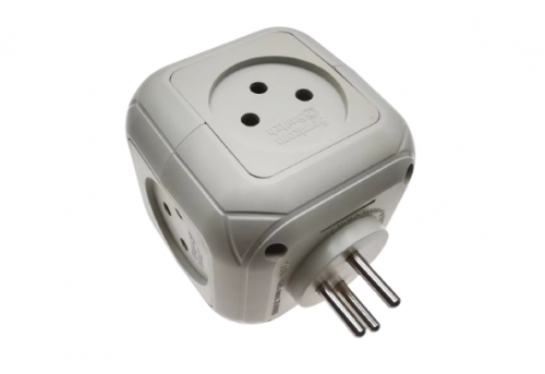 דיל מקומי: רק 39 ש״ח למפצל הקובייה 5 שקעים הנהדר מבית Semicom!!