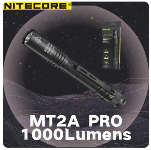 רק 26.4$\97 ש״ח עם הקופון CDIL06 לפנס המדהים החדש Nitecore MT2A pro עם סוללת ליתיום חזקה \ סוללות AA ועד 1000 לומן!!