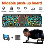 לחטוף!! רק 6.5$/21 ש״ח לסט לוח שכיבות סמיכה מתקפל ופונקציונלי לאימון פלג גוף עליון!!