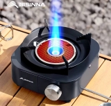 רק 32.8$/105 ש״ח לכירה ניידת בעוצמה של 4000W מבית BISINNA – קלה, מתקפלת וחזקה במיוחד לבישול בכל תנאי שטח!!