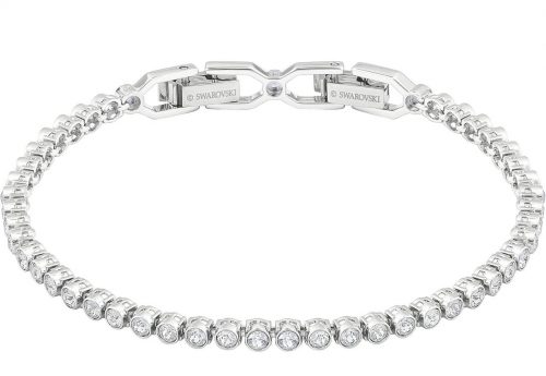 רק 115.9$/370 ש״ח מחיר סופי כולל הכל עד דלת הבית לצמיד הקריסטלים האלגנטי Swarovski Emily בעיצוב טניס קלאסי ונוצץ!! בארץ המחיר 560 ש״ח!!