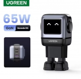 רק 19.3$/63 ש״ח למטען GaN מהיר בעוצמה של 65W מבית UGREEN בעיצוב רובוטי מדליק!!