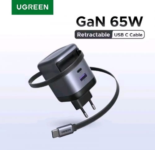 רק 17.2$/56 ש״ח למטען GaN מהיר מבית UGREEN עם הספק של 45W עד 100W וכבל Type-C נשלף – מתאים לטעינת מחשבים, טלפונים וטאבלטים, מעולה לנסיעות!!