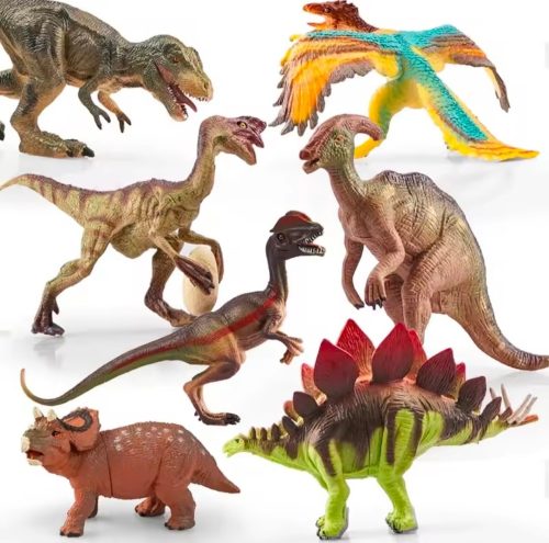 רק 2.2$/7 ש״ח לדמויות דינוזאורים צבעוניות לילדים במבחר סוגים וגדלים שמתאימות למשחק, לאיסוף וליצירת עולם דינוזאורים קטן בבית!!