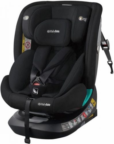 דיל מקומי: רק 499 ש״ח במקום 599 לכיסא בטיחות מסתובב 360º BabySafe G409 בתקן i-Size : בטיחות ונוחות לאורך שנים!!