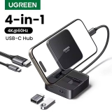 רק 13.3$/43 ש״ח למפצל USB-C חזק במיוחד עם HDMI 4K60Hz וטעינה מהירה PD 100W מבית UGREEN!!