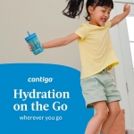 דיל מקומי: הכוס שכל הורה צריך בתיק! כוס עם קש 420 מ"ל דגם Leighton של Contigo!!