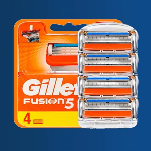 רק 12.9$/43 ש״ח עם הקופון FSIL1 למארז 4 סכיני גילוח Gillette Fusion 5!!
