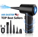 רק 13.1$/43 ש״ח למפוח אוויר אלחוטי עוצמתי לניקוי מחשבים, מקלדות, רכבים ועוד – פתרון מדויק לכל פינה ולכל אבק!!