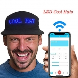 רק 16.99$ עם הקופון BGTYOY509 לכובע חכם עם תאורת לד המציג את מה שאתם כותבים\מציירים בטלפון שלכם!!