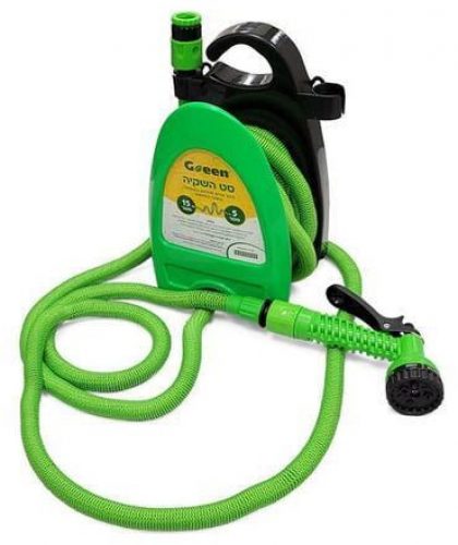 דיל מקומי: צינור אחד – פתרון לכל הבית! סט ההשקיה המתכווץ של Green עכשיו רק ב-₪59 במקום ₪79!!