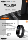 דיל מקומי: החדשים של Xiaomi – סטרימר Xiaomi Mi TV Stick והצמד החכם Xiaomi Mi Smart Band 5 במחירי השקה ב KSP – היבואן הרשמי המילטון!!