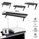 רק 4.7$/15 ש״ח למדף אוניברסלי שמתלבש על הטלוויזיה או המסך – פתרון חכם ואלגנטי לחיסכון במקום ואחסון של שלטים, ממיר, ראוטר ועוד!!