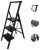 דיל מקומי: סולם אלומיניום פרימיום איכותי עם 3 שלבים בגובה 110 ס"מ מבית Telescopic רק ב-₪199 עד הבית במקום ₪299!!