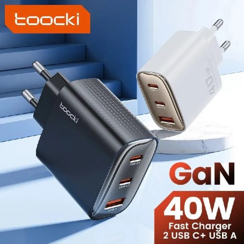 לחטוף!! רק 6.4$/21 ש״ח למטען מהיר טוּקי 40W USB-C תומך QC 4.0 לסמארטפונים!!