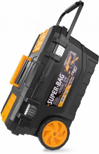 דיל מקומי: רק 199 ש״ח לארגז כלים Craft נגרר עם סגר מתכת Hunter Super Bag!!