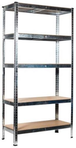 דיל מקומי: רב מכר בפירוק מחיר! מערכת 5 מדפים 90x40x180 ס"מ עד 175 ק"ג Roher ב-₪99 במקום ₪169!!