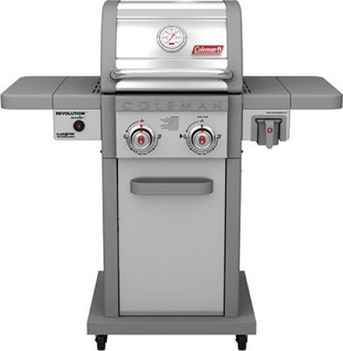 דיל מקומי: גריל גז 2 מבערים Coleman Revolution 2 30,000 BTU בצבע נירוסטה במבצע בלאק פריידיי לסופ"ש בלבד!!
