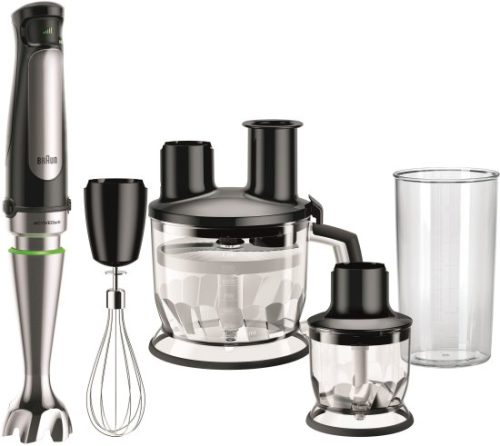 דיל מקומי: רק 599 ש״ח במקום 799 ש״ח לבלנדר מוט 5 ב-1 Braun MultiQuick 7 MQ7085X שמציע מנוע 1000W חזק במיוחד עם סט אביזרים מלא להכנת מרקים, קיצוץ, הקצפה ועיבוד מזון במטבח הביתי!!