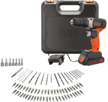 דיל מקומי: הכירו את ערכת ה-"הנדימן" המושלמת של Black+Decker: גם מברגה חזקה (18V) וגם סט אביזרים ענק של 80 חלקים! רק 259 ש״ח במקום 395!!