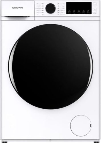 דיל מקומי: מכונת כביסה אמינה, ענקית וחסכונית לבית! מכונת כביסה פתח חזית 12 ק״ג Crown CRKWM20057 רק ב־₪1,290 עד הבית במקום ₪1,890!!
