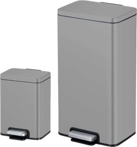 דיל מקומי: רק 269 ש״ח מחיר סופי כולל הכל עד דלת הבית לסט 2 פחי אשפה Eko Madison 30 ליטר ו-6 ליטר בגימור אפור מט יוקרתי עם סגירה שקטה ודוושה עמידה!!