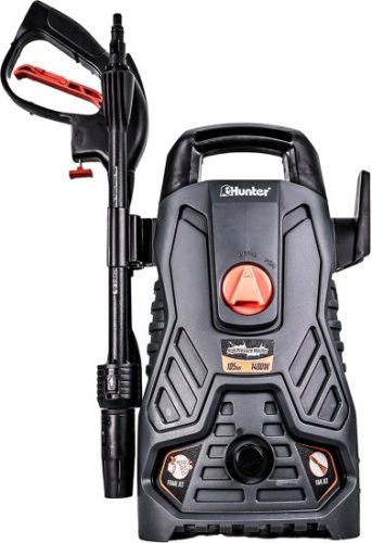 דיל מקומי: רק 199 ש״ח למכונת שטיפה בלחץ גבוה Hunter 102301-009 עם מנוע 1400W חזק, לחץ מקסימלי 105 בר, מבנה קומפקטי וערכת אביזרים מלאה לניקוי רכבים וחצרות!!