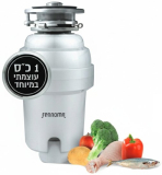 דיל מקומי: רק 1590 ש״ח לטוחן אשפה Fennoma 150UN102 Typhoon עם מנוע חזק ושקט במיוחד, מערכת טחינה מתקדמת, תא גדול 1500 מ״ל והגנה חכמה מריחות וחיידקים!!