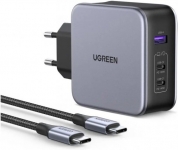 דיל מקומי: מטען הקיר-פרימיום החזק UGREEN GaN 140W עם 3 יציאות USB-C + יציאת USB-A במחיר סין, רק מקומי – עם שנת אחריות יבואן רשמי!!