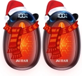 רק 9.9$/31 ש״ח (משלוח חינם בהגעה לסכום כולל של 49$ ומעלה) למחממי ידיים נטענים עם תצוגת LED, עיצוב מגנטי חכם, 4 רמות חימום ויכולת עבודה עצמאית או זוגית – מושלם לחורף, לקמפינג ולמתנות!!