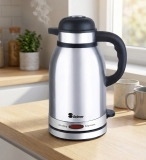 דיל מקומי: למה להרתיח שוב ושוב? קומקום שהוא גם תרמוס! רק 99 ש״ח לקומקום נירוסטה חשמלי תרמוס שומר חום 1.5 ליטר של Selmor!!