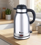 דיל מקומי: למה להרתיח שוב ושוב? קומקום שהוא גם תרמוס! רק 99 ש״ח לקומקום נירוסטה חשמלי תרמוס שומר חום 1.5 ליטר של Selmor!!