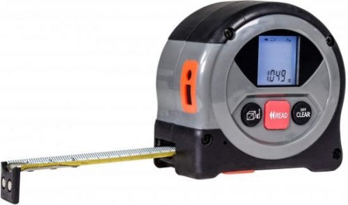 דיל מקומי: מטר לייזר משולב 2 ב-1 סרט מדידה 5 מטר\לייזר 40 מטר Hunter עם עודף מ-100₪!!